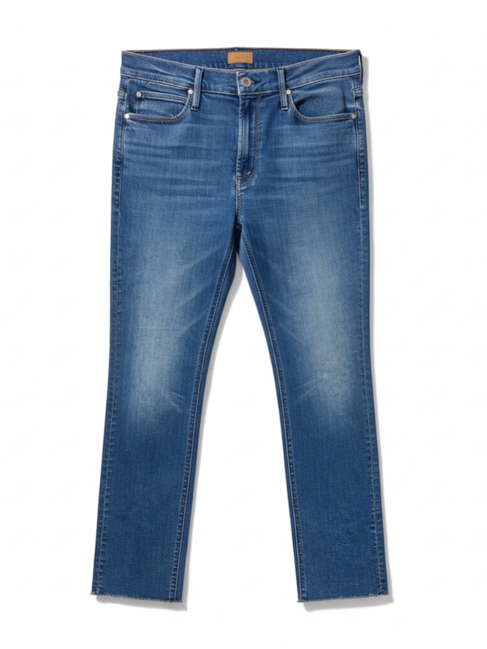Classic Women's Mid Wash Blue Skinny Jeans
